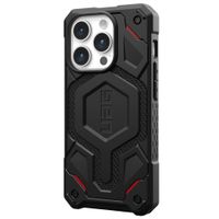 UAG Monarch Pro Backcover Apple iPhone 15 Pro - Kevlar Black