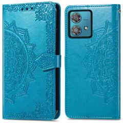 imoshion Mandala Bookcase Motorola Moto G84 - Turquoise