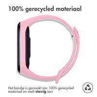 imoshion Siliconen sport bandje Xiaomi Mi Band 3 / 4 - Roze / Wit