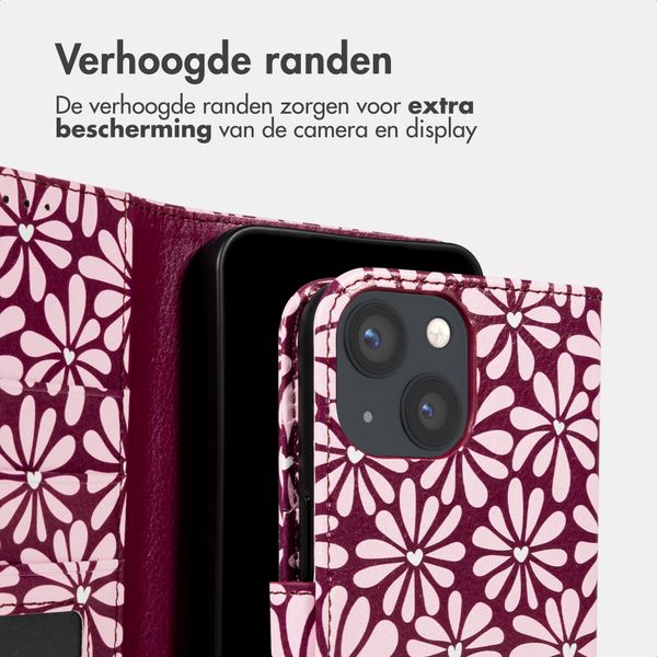 imoshion Design Bookcase Apple iPhone 13 - Bloom Love Blush