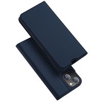 Dux Ducis Slim Softcase Bookcase iPhone 14 - Donkerblauw