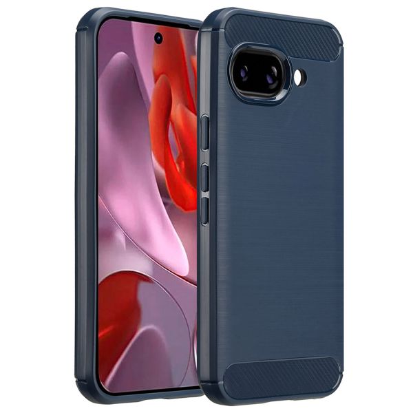 imoshion Brushed Backcover Google Pixel 9A - Donkerblauw