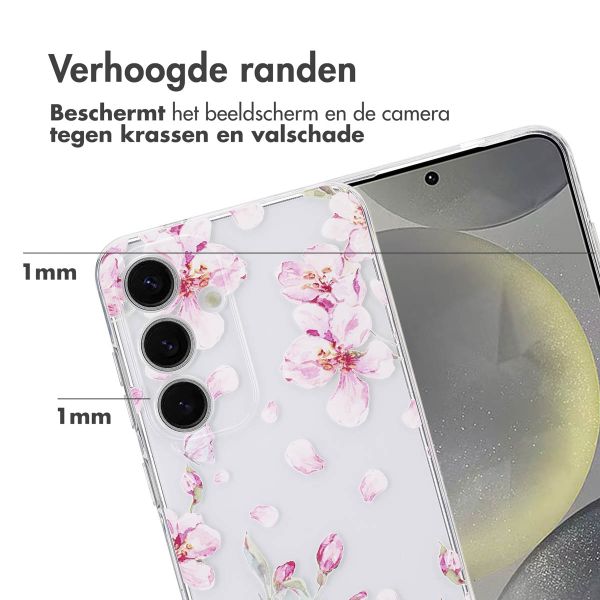 imoshion Design hoesje Samsung Galaxy S25 - Blossom Watercolor