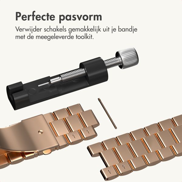 imoshion Stalen bandje  - Universeel 20 mm aansluiting - Rosé Goud