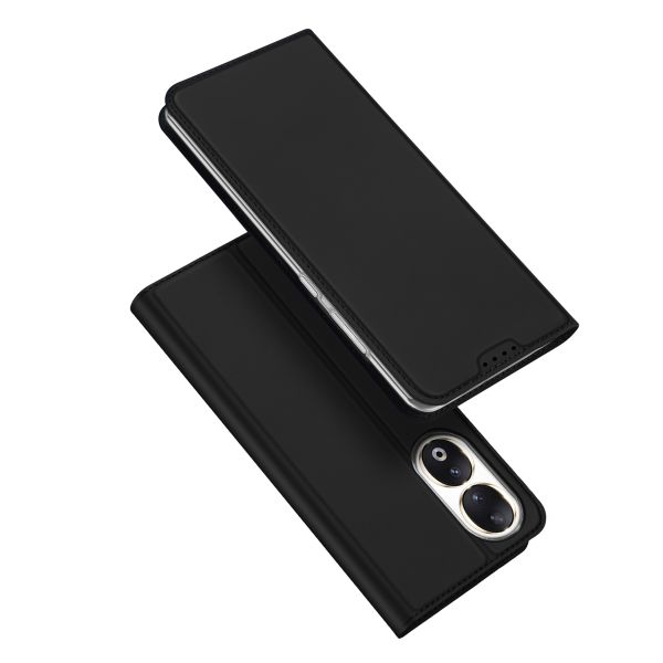 Dux Ducis Slim Softcase Bookcase Honor 90 - Zwart