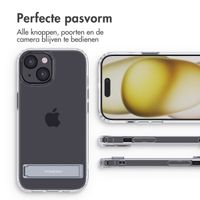 imoshion Stand Backcover iPhone 15 - Transparant