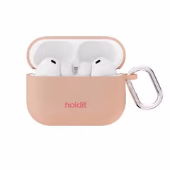 Holdit Solid Silicone Case Apple AirPods Pro 3 - Bare Pink