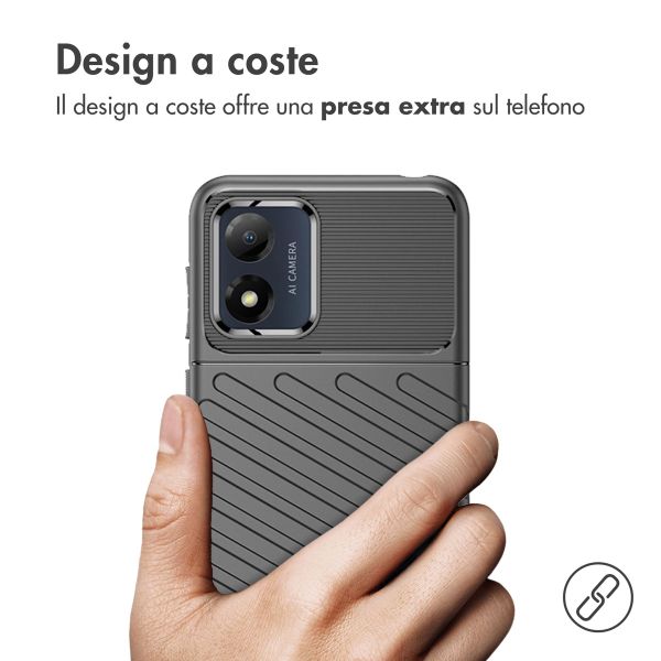 imoshion Thunder Backcover Motorola Moto E13 - Zwart