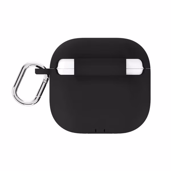 Holdit Solid Silicone Case Apple AirPods 4 - Zwart