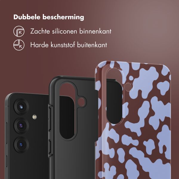 Selencia Vivid Backcover Samsung Galaxy S25 - Moo'd Lavender Glow