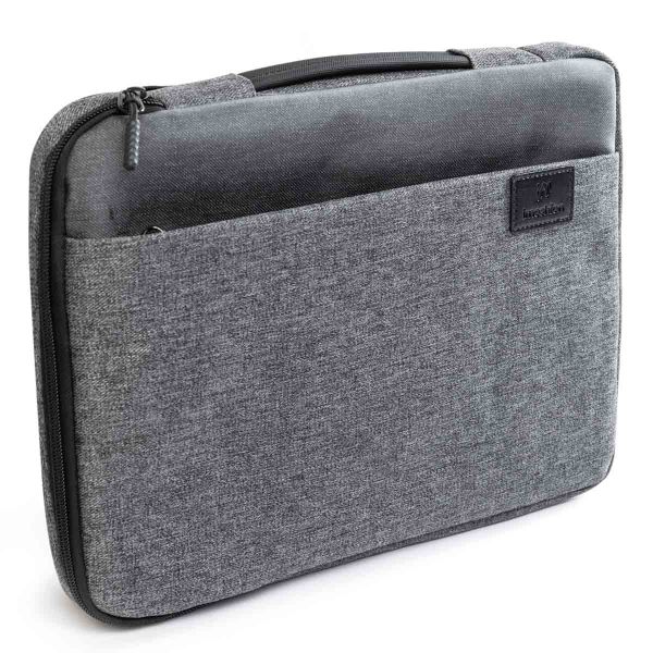 imoshion Laptop hoes 13-14 inch - Laptopsleeve met handvat - Geschikt voor laptops van 13-14 inch - Grijs