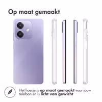 Accezz Clear Backcover Oppo A40 (4G) / Oppo A40M (4G) / Oppo A60 (5G) - Transparant