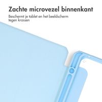 imoshion Trifold Hardcase Bookcase Apple iPad Pro 12.9 (2018/2020/2021/2022) - Lichtblauw