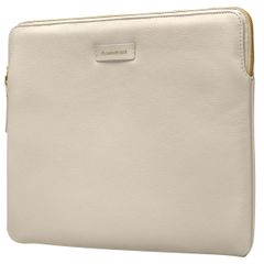 dbramante1928 Paris Sleeve - Laptop hoes 13 inch - Echt leer - MacBook Pro 13 inch / Air 13 inch - Sand Dune