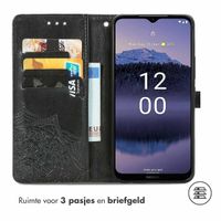 imoshion Mandala Bookcase Nokia G11 Plus - Zwart