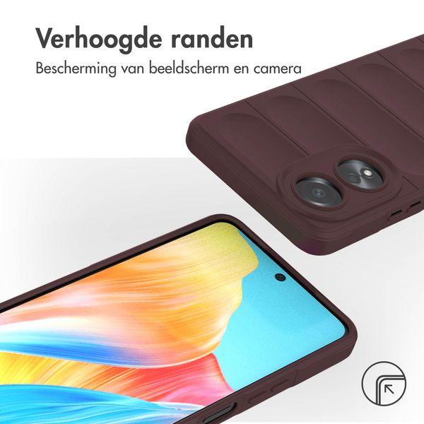 imoshion EasyGrip Backcover Oppo A58 - Aubergine
