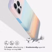 Selencia Aurora Fashion Backcover Apple iPhone 15 Pro Max - Duurzaam hoesje - 100% gerecycled - Sky Sunset Multicolor