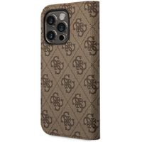 Guess 4G Logo Bookcase Apple iPhone 14 Pro - Bruin