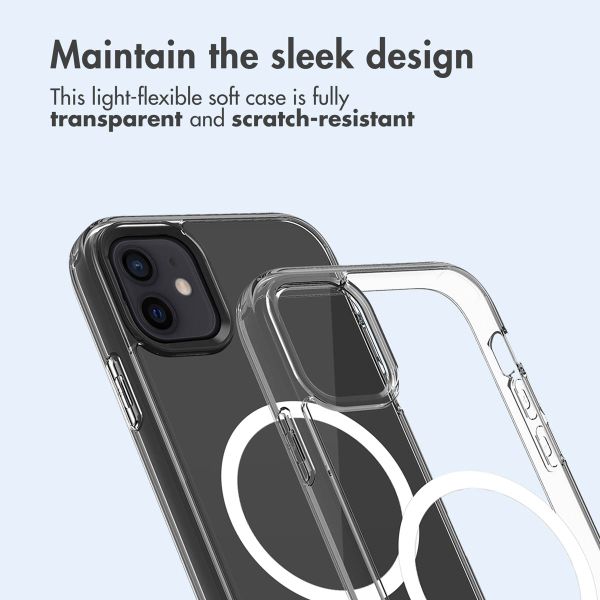 imoshion Protective Back Cover with MagSafe Apple iPhone 12 Mini - Transparent