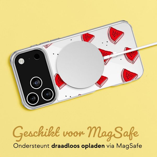 Ontwerp je eigen MagSafe Clear Case Apple iPhone 17 Pro - Transparant
