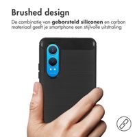 imoshion Brushed Backcover OnePlus Nord CE 4 Lite 5G - Zwart