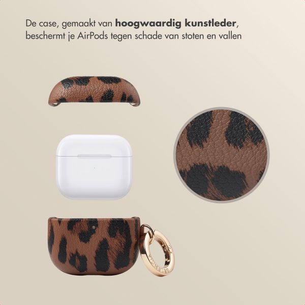 Selencia Sabi Case Apple AirPods 4 - Mocha Brown