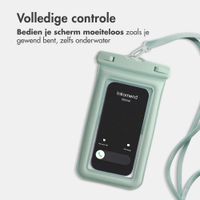 imoshion Floating Waterproof Pouch - Universeel waterdicht telefoonhoesje - Mint Groen