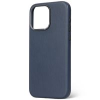 Decoded Leather Backcover MagSafe iPhone 15 Pro - Navy