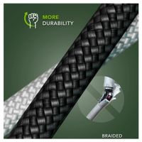 dbramante1928 Re-charge USB-C naar USB-C Oplaadkabel 100W - 3 meter - Wit