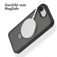 Accezz Ring Stand Backcover met MagSafe Apple iPhone 17e / 16e - Zwart