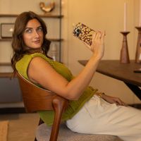 Selencia Vivid Backcover met MagSafe Samsung Galaxy S25 - Moo'd Olive Dust