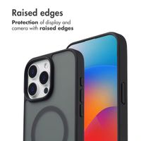 imoshion Colour Guard Back Cover with MagSafe Apple iPhone 15 Pro Max - Black