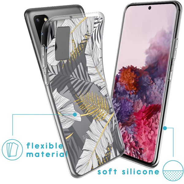 imoshion Design hoesje Samsung Galaxy S20 - Glamour Botanic