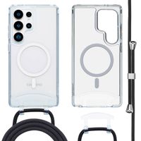 imoshion MagSafe Backcover met afneembaar koord Samsung Galaxy S24 Ultra / S25 Ultra - Transparant