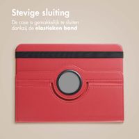 imoshion 360° draaibare Bookcase Samsung Galaxy Tab A11 Plus / A9 Plus - Donkerrood