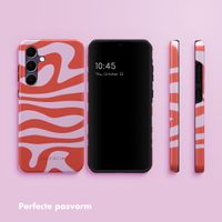 Selencia Vivid Backcover Samsung Galaxy S24 FE - Dream Swirl Pink