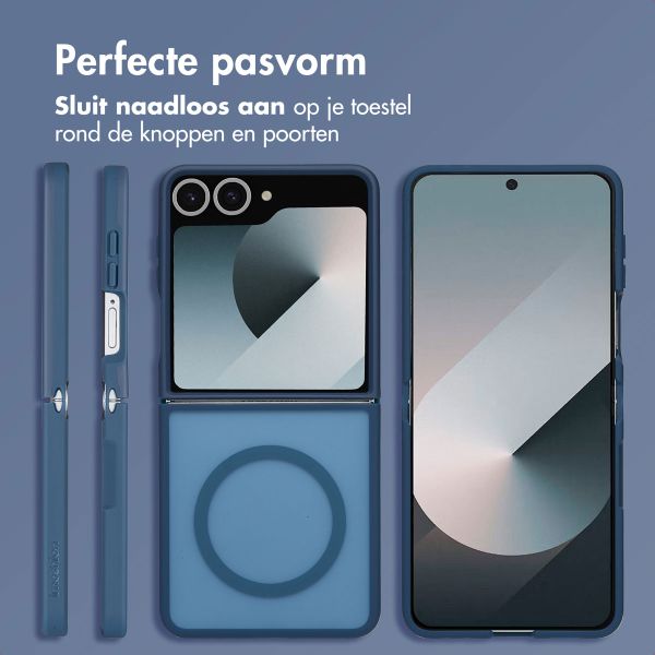 imoshion Color Guard Backcover met MagSafe Samsung Galaxy Z Flip 7 - Donkerblauw