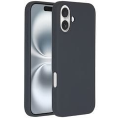 Accezz Liquid Silicone Back Cover with MagSafe Apple iPhone 16 Plus - Dark Blue