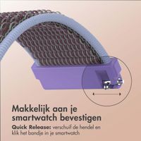 imoshion Nylon bandje klittenband - Universeel 20 mm aansluiting - Lila