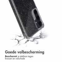 imoshion Clear Glitter Backcover Samsung Galaxy A55 - Goud