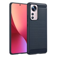 imoshion Brushed Backcover Xiaomi 12 Pro - Donkerblauw