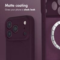 imoshion Colour Case with MagSafe Apple iPhone 18 Pro / 17 Pro - Bordeaux