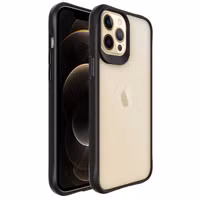 imoshion Rugged Hybrid Case Apple iPhone 12 Pro Max - Zwart / Transparant