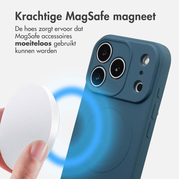 imoshion Color Backcover met MagSafe Apple iPhone 17 Pro - Donkerblauw