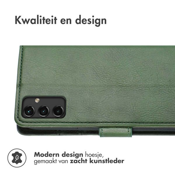 imoshion Luxe Bookcase Samsung Galaxy A14 (5G/4G) - Groen