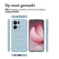 imoshion EasyGrip Backcover Oppo Reno 13 Pro - Lichtblauw