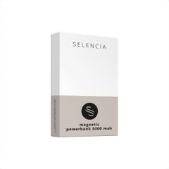 Selencia Vivid Powerbank 5,000 mAh - Wireless Powerbank - MagSafe and Qi - Desert Gold