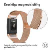 imoshion Milanees magnetisch bandje Fitbit Charge 2 - Maat S - Rosé Goud