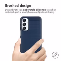 imoshion Brushed Backcover Samsung Galaxy A16 - Donkerblauw