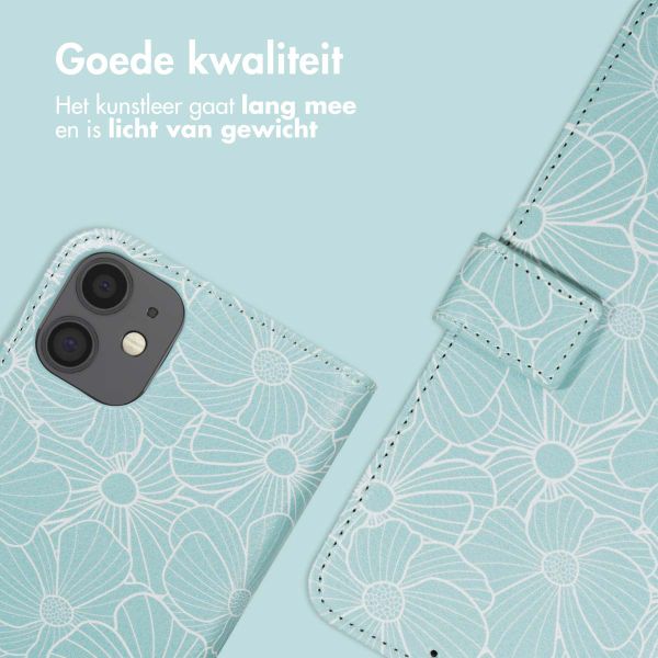 imoshion Design Bookcase Apple iPhone 12 (Pro) - Botanica